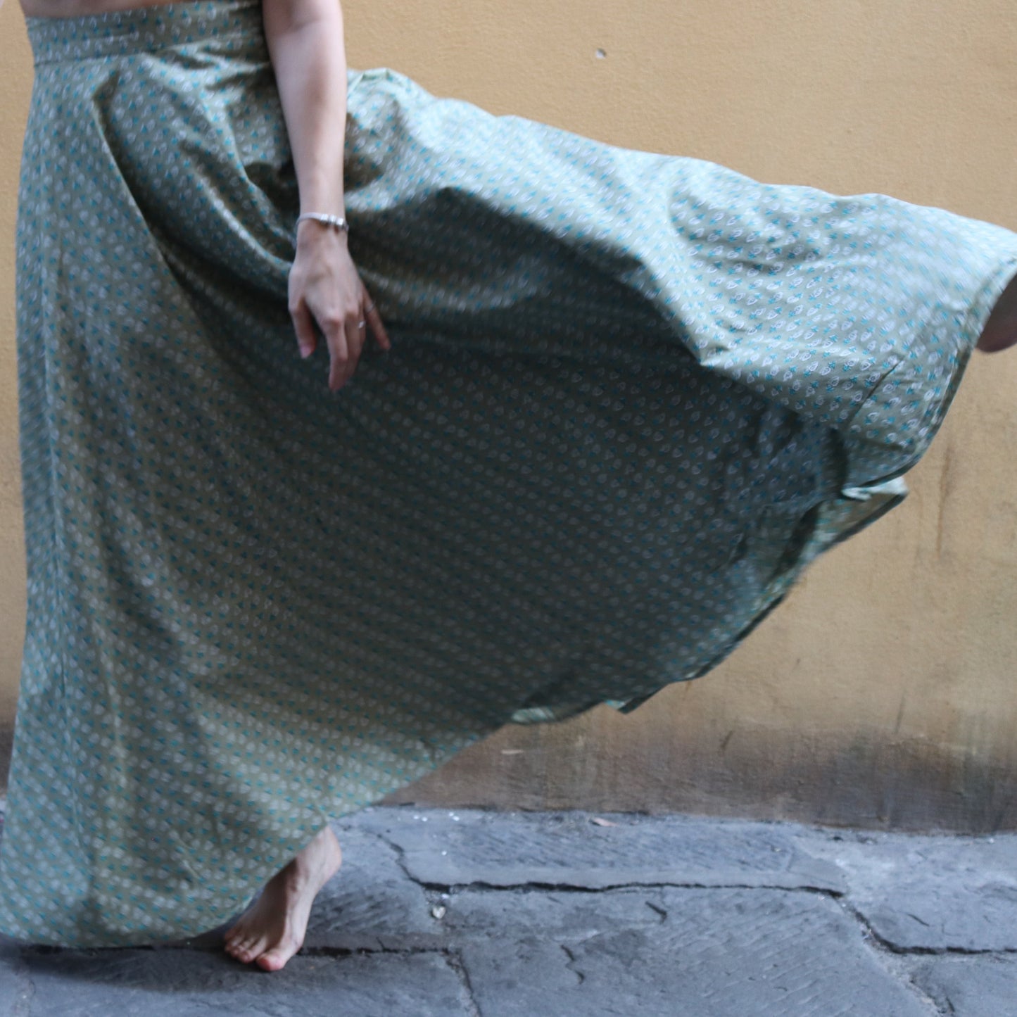 Gonna JNT Esmeralda - Cotone